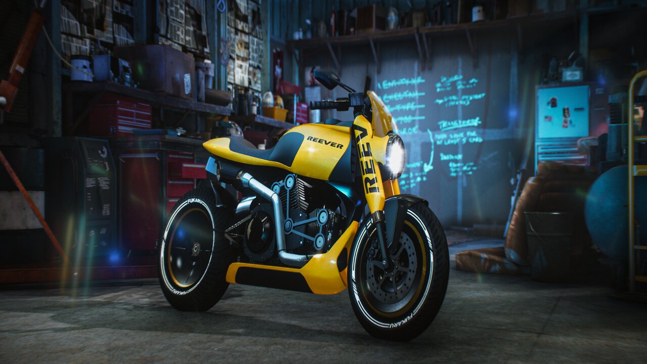 мотоцикл джеки cyberpunk фото 48